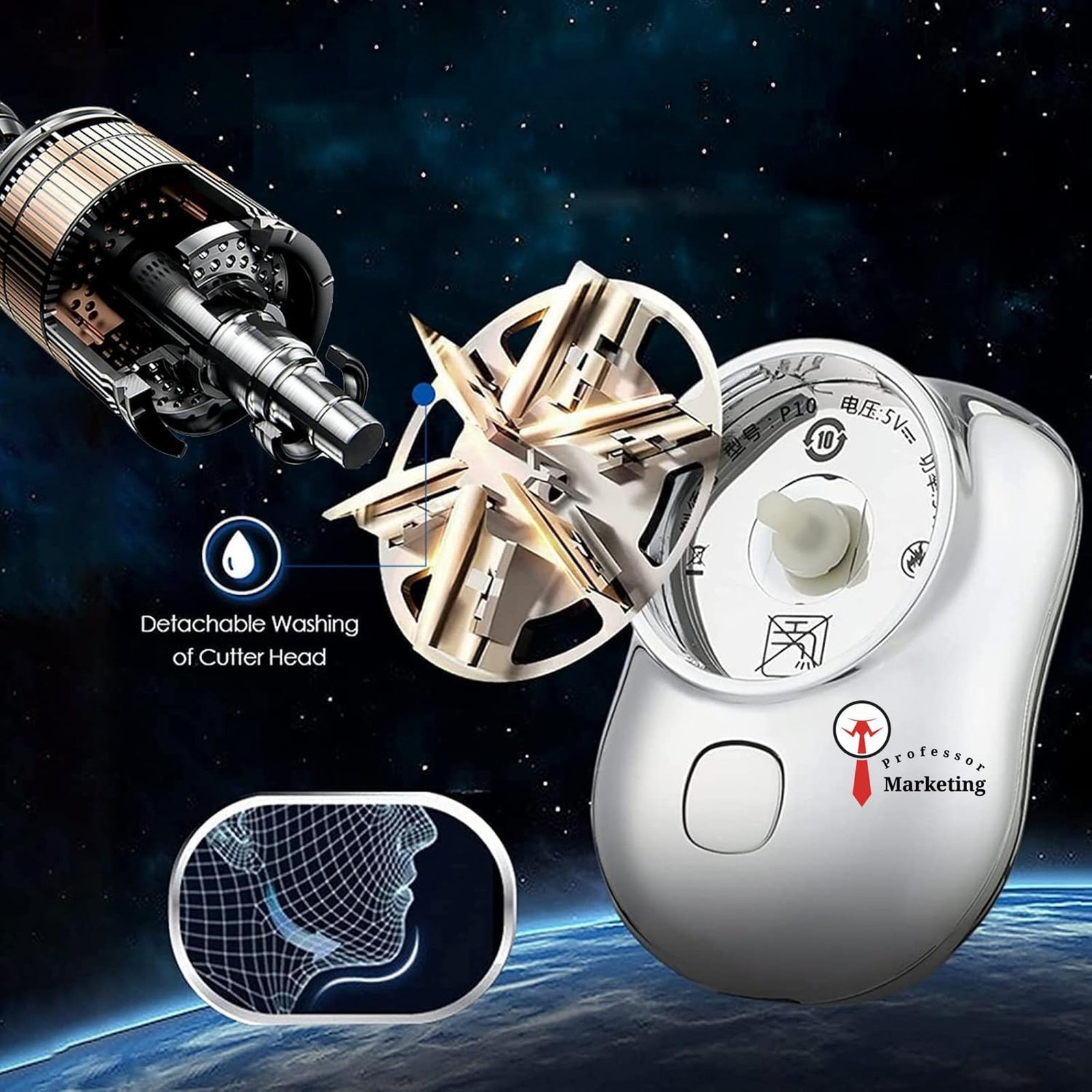 ماكينة تحديد وتنعيم الشعر الصغيرة - الصورة 10